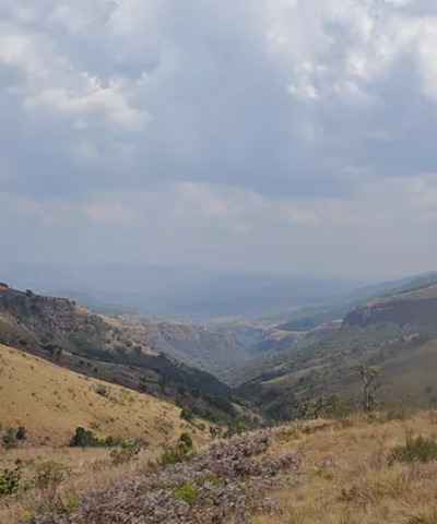 View of valley